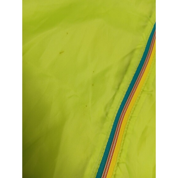 LSU Medicine Raincoat Jacket Hooded Neon Green XL - Picture 10 of 13